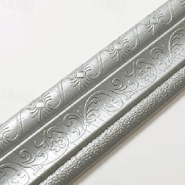 Solid Color 3D Wallpaper Border Waistline Baseboard Peel and Stick Self Adhesive Marble Waterproof PVC/Vinyl Modern Wall Decal for Room Multiple Size