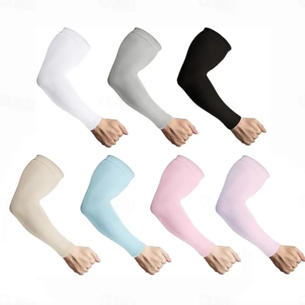 Solid Color Ice Sleeves Sports Outdoor Mountaineering Unisex