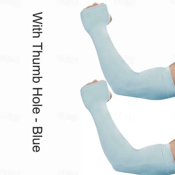 Solid Color Ice Sleeves Sports Outdoor Mountaineering Unisex