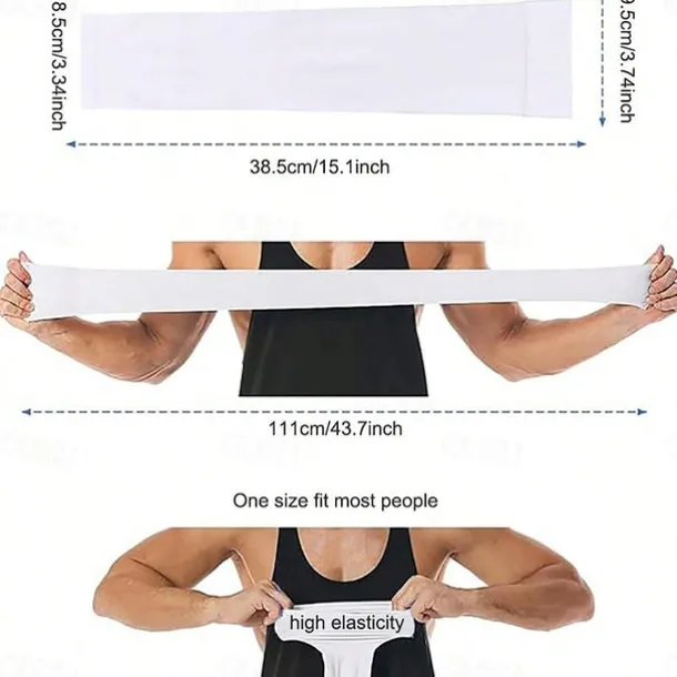 Solid Color Ice Sleeves Sports Outdoor Mountaineering Unisex