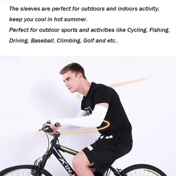 Solid Color Ice Sleeves Sports Outdoor Mountaineering Unisex