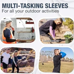 Solid Color Ice Sleeves Sports Outdoor Mountaineering Unisex