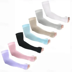 Solid Color Ice Sleeves Sports Outdoor Mountaineering Unisex