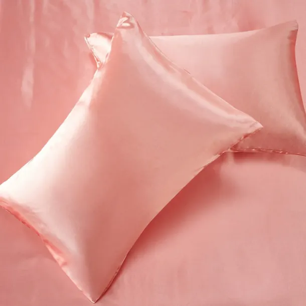 Solid Color Satin Bed Sheet Bed Sheet Set