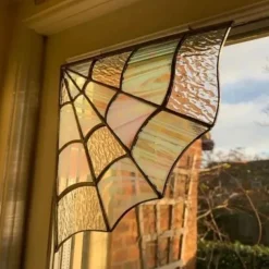 Spiderweb Door Topper - Halloween Decoration, Perfect for Spooky Decor, Easy to Install, Durable Material