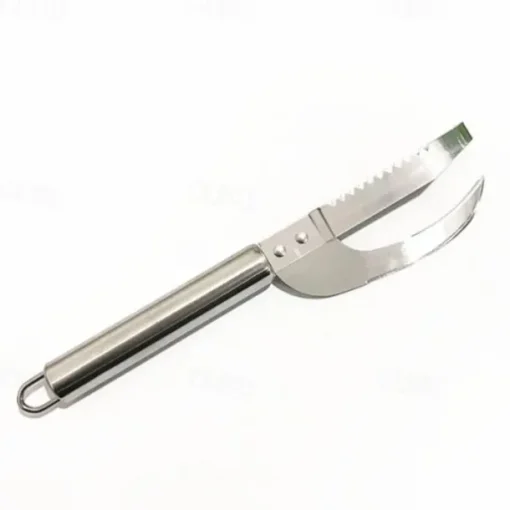 Stainless Steel 3 In 1 Fish Scale Knife, Cut/Scrape/Dig Maw Knife Scale Scraper, Sawtooth Peelers, Scraping Boning Filleting