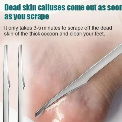 Stainless Steel Foor Knife Foot Dead Skin Remover Toe Nail Shaver Feet Pedicure Knife Foot Callus Rasp Foot Care Tool