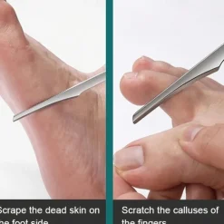 Stainless Steel Foor Knife Foot Dead Skin Remover Toe Nail Shaver Feet Pedicure Knife Foot Callus Rasp Foot Care Tool