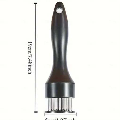 Stainless Steel Meat Tenderizers with 16/24 Needles - Essential Kitchen Tools for Pounding Steak, Pork, Beef, Chicken, and More