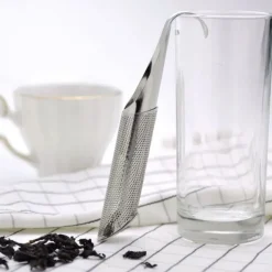Stainless Steel Tea Infuser - Durable, Easy-Clean Strainer for Loose Leaf Tea - Hangable Design