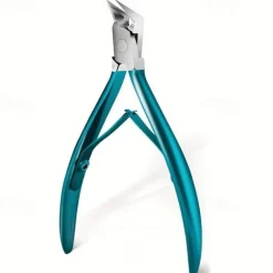 Stainless Steel Toenail Clippers with Sharp Pointed Tip for Ingrown and Thick Nails - Wide Jaw Podiatry Care Tool