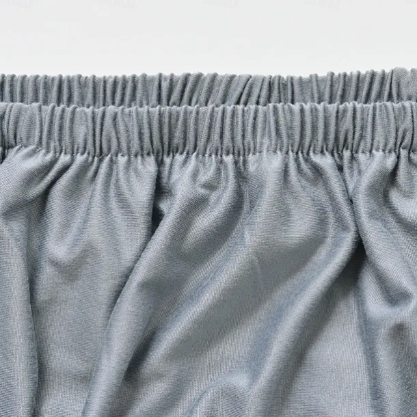 Stretch Bar Stool Cover Pub Counter Stool Chair Slipcover Square Swivel Barstool Chair Cover for Dining Room Cafe Seat Cover Protectors Non Slip with Elastic Bottom