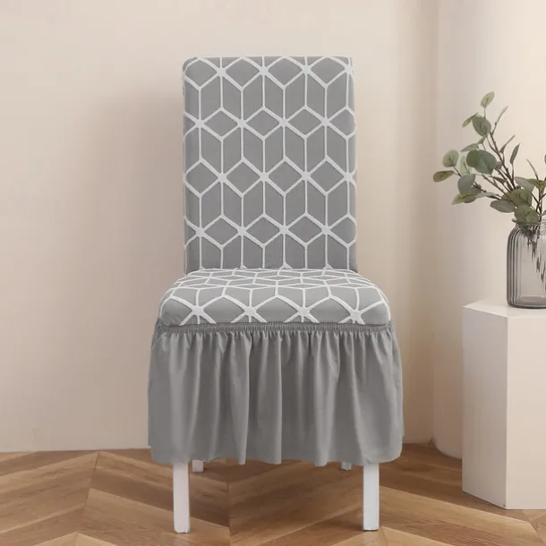 Stretch Bar Stool Dining Chair Cover Elastic Slipcovers for Bar Stools and Dining Chairs Protects Against Spills and Stains Easy to Install and Remove Machine Washable Available in Multiple Colors and Patterns