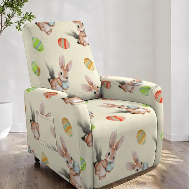 Stretch Chaise Lounge Cover, Durable Slipcovers Furniture Protector, Washable and Anti-Slip, Ideal for Living Room, Bedroom, or Lounge Chair Decor