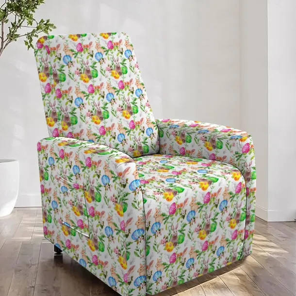 Stretch Chaise Lounge Cover, Durable Slipcovers Furniture Protector, Washable and Anti-Slip, Ideal for Living Room, Bedroom, or Lounge Chair Decor