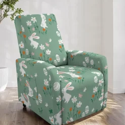 Stretch Chaise Lounge Cover, Durable Slipcovers Furniture Protector, Washable and Anti-Slip, Ideal for Living Room, Bedroom, or Lounge Chair Decor