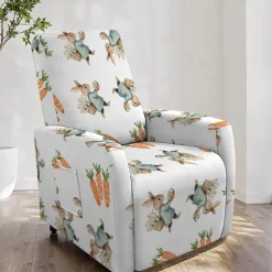 Stretch Chaise Lounge Cover, Durable Slipcovers Furniture Protector, Washable and Anti-Slip, Ideal for Living Room, Bedroom, or Lounge Chair Decor