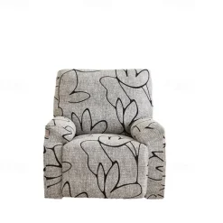 Stretch Chivas Milk Silk Recliner Covers Dust-proof Non-slip Printed Stretch Sofa Cover