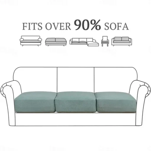 Stretch Couch Covers Burgundy Sofa Seat Cushion Cover For Dogs Pet, Sectional Sofa Slipcover For Love Seat,L Shaped,3 Seater,Arm Chair, Washable Couch Durable Protector