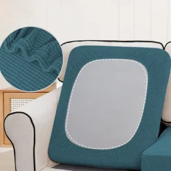Stretch Couch Covers Burgundy Sofa Seat Cushion Cover For Dogs Pet, Sectional Sofa Slipcover For Love Seat,L Shaped,3 Seater,Arm Chair, Washable Couch Durable Protector