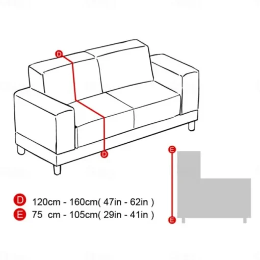Stretch Couch Covers Burgundy Sectional Sofa Cover For Dogs Pet, Slipcovers For Love Seat, L Shaped,3 Seater, U Shaped, Arm Chair Washable Couch Protector Soft Durable