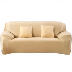 Stretch Couch Covers Sectional Burgundy Sofa Cover For Dogs Pet, Farmhouse Slipcovers For Love Seat, L Shaped,3 Seater, U Shaped, Arm Chair Washable Couch Protector Soft Durable