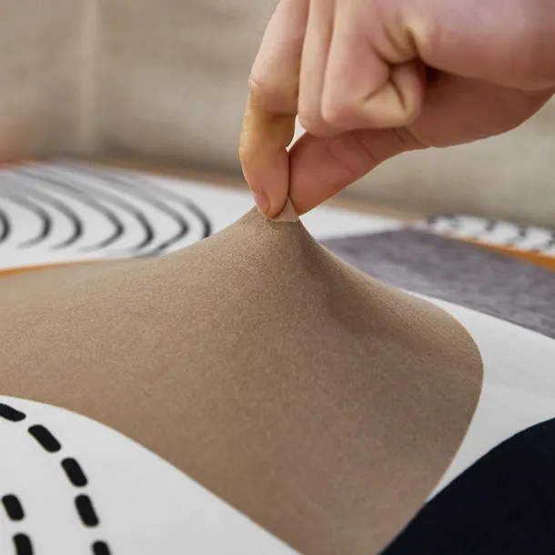 Stretch Couch Cushion Cover Cushion Slipcover for Chair Cushion Furniture Protector Seat Cushion Sofa Cover with Elastic Bottom Washable