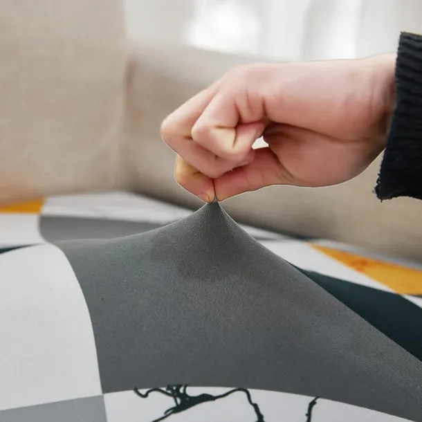 Stretch Couch Cushion Cover Cushion Slipcover for Chair Cushion Furniture Protector Seat Cushion Sofa Cover with Elastic Bottom Washable