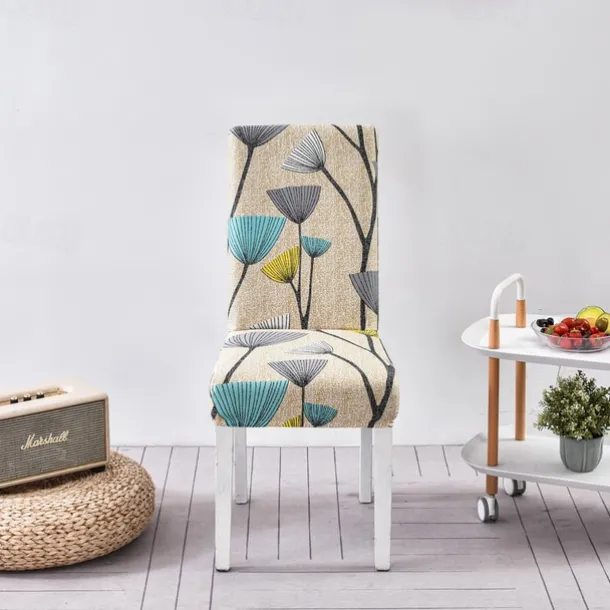 Stretch Dining Chair Cover High Back Dining Chair Cover Soft and Elastic Fabric for a Snug Fit Protects Chairs from Spills, Stains, and Wear Easy to Install and Remove Ideal for Dining Rooms