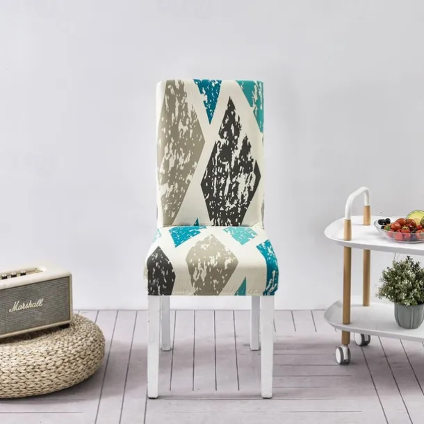 Stretch Dining Chair Cover High Back Dining Chair Cover Soft and Elastic Fabric for a Snug Fit Protects Chairs from Spills, Stains, and Wear Easy to Install and Remove Ideal for Dining Rooms