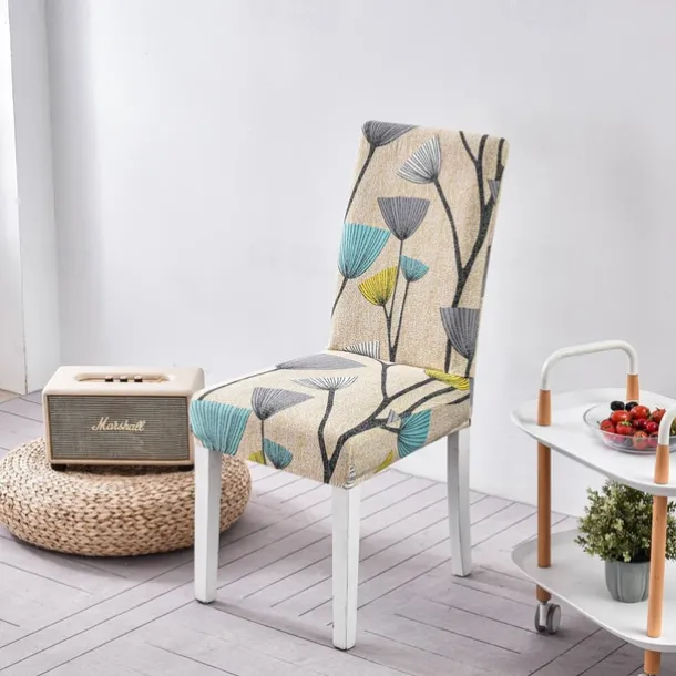 Stretch Dining Chair Cover High Back Dining Chair Cover Soft and Elastic Fabric for a Snug Fit Protects Chairs from Spills, Stains, and Wear Easy to Install and Remove Ideal for Dining Rooms