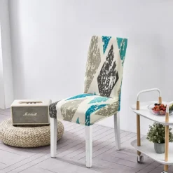 Stretch Dining Chair Cover High Back Dining Chair Cover Soft and Elastic Fabric for a Snug Fit Protects Chairs from Spills, Stains, and Wear Easy to Install and Remove Ideal for Dining Rooms