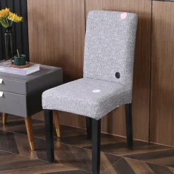 Stretch Dining Chair Cover Elastic and Durable High Back Dining Chair Cover Ideal for Protecting and Refreshing Dining Chairs Adds Comfort and Style to Your Dining Room Decor