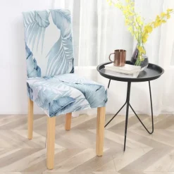 Stretch Dining Chair Cover Elastic and Durable High Back Dining Chair Cover Ideal for Protecting and Refreshing Dining Chairs Adds Comfort and Style to Your Dining Room Decor