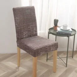 Stretch Dining Chair Cover Elastic and Durable High Back Dining Chair Cover Ideal for Protecting and Refreshing Dining Chairs Adds Comfort and Style to Your Dining Room Decor
