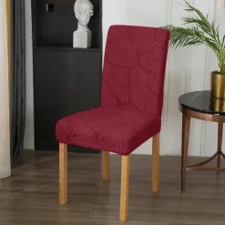 Stretch Dining Chair Covers Elastic and Durable Slipcovers Perfect for Protecting and Refreshing Dining Chairs Suitable for High-Back Dining Chairs Adds Comfort and Style to Your Dining Room Decor
