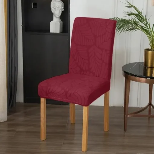 Stretch Dining Chair Covers Elastic and Durable Slipcovers Perfect for Protecting and Refreshing Dining Chairs Suitable for High-Back Dining Chairs Adds Comfort and Style to Your Dining Room Decor