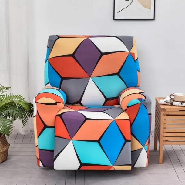 Stretch Floral Recliner Covers Non-slip Massage Lazy Boy Sofa Cover All-inclusive Single Seat Couch Cover Armchair Covers