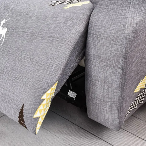 Stretch Floral Recliner Covers Non-slip Massage Lazy Boy Sofa Cover All-inclusive Single Seat Couch Cover Armchair Covers