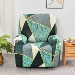 Stretch Floral Recliner Covers Non-slip Massage Lazy Boy Sofa Cover All-inclusive Single Seat Couch Cover Armchair Covers