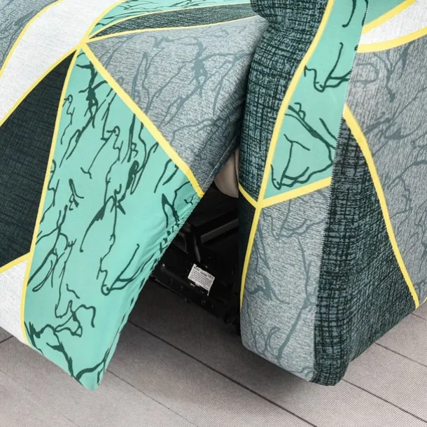 Stretch Floral Recliner Covers Non-slip Massage Lazy Boy Sofa Cover All-inclusive Single Seat Couch Cover Armchair Covers