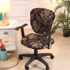 Stretch Office Chair Cover Durable and Flexible Slipcover Perfect for Protecting and Refreshing Your Office Chair Adds Comfort and Style to Your Workspace Decor