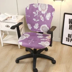 Stretch Office Chair Cover Durable and Flexible Slipcover Perfect for Protecting and Refreshing Your Office Chair Adds Comfort and Style to Your Workspace Decor