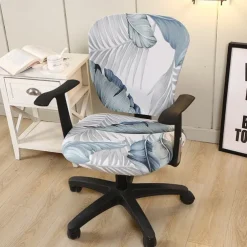 Stretch Office Chair Cover Durable and Flexible Slipcover Perfect for Protecting and Refreshing Your Office Chair Adds Comfort and Style to Your Workspace Decor