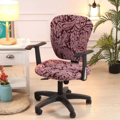 Stretch Office Chair Cover Durable and Flexible Slipcover Perfect for Protecting and Refreshing Your Office Chair Adds Comfort and Style to Your Workspace Decor