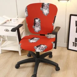 Stretch Office Chair Cover Durable and Flexible Slipcover Perfect for Protecting and Refreshing Your Office Chair Adds Comfort and Style to Your Workspace Decor