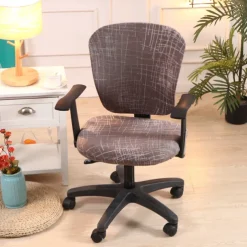 Stretch Office Chair Cover Durable and Flexible Slipcover Perfect for Protecting and Refreshing Your Office Chair Adds Comfort and Style to Your Workspace Decor