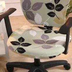 Stretch Office Chair Cover Durable and Flexible Slipcover Perfect for Protecting and Refreshing Your Office Chair Adds Comfort and Style to Your Workspace Decor