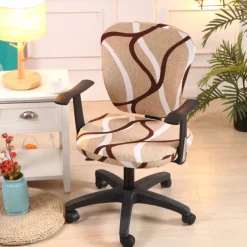 Stretch Office Chair Cover Durable and Flexible Slipcover Perfect for Protecting and Refreshing Your Office Chair Adds Comfort and Style to Your Workspace Decor