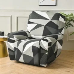 Stretch Recliner Couch Cover Armchair Sofa Cover Sofa Slipcover with Pocket Washable Furniture Protector for Kids, Pets, Dogs, Cats